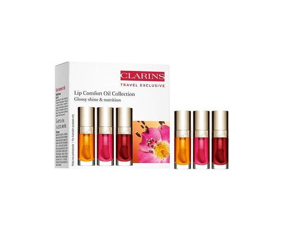 Clarins Lip Comfort Oil Collection Trio - Dárková sada olejů na rty 7ml Духи и косметика