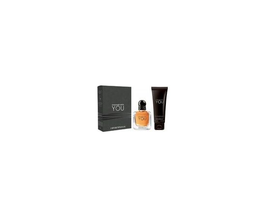 Giorgio Armani Stronger With You Gift set EDT 50 ml and shower gel 75 ml 50ml Dāvanu komplekti
