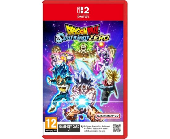 Bandai NSW2 Dragon Ball Sparking Zero (Game Key Card) Игры для Nintendo