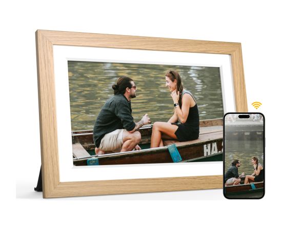 Kodak 15.6 Digital Photo Frame Wi-F- Enabled Wood Цифровые фоторамки