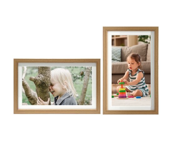 Kodak 15.6 Digital Photo Frame Wi-F- Enabled Wood Цифровые фоторамки