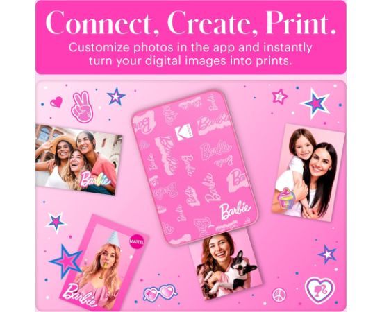 Kodak x Barbie photo printer Step Slim 2 Aудио-видео