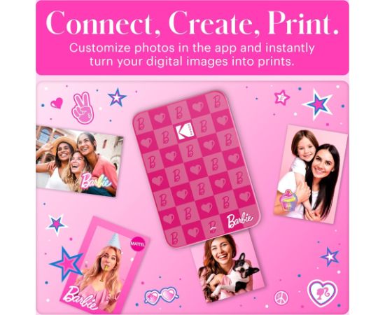Kodak x Barbie photo printer Step Slim 1 Aудио-видео