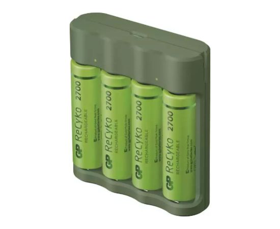 GP B52427U Зарядное устройство для Батареек 4 x AAA 2700mAh Новинки Компьютерная техника