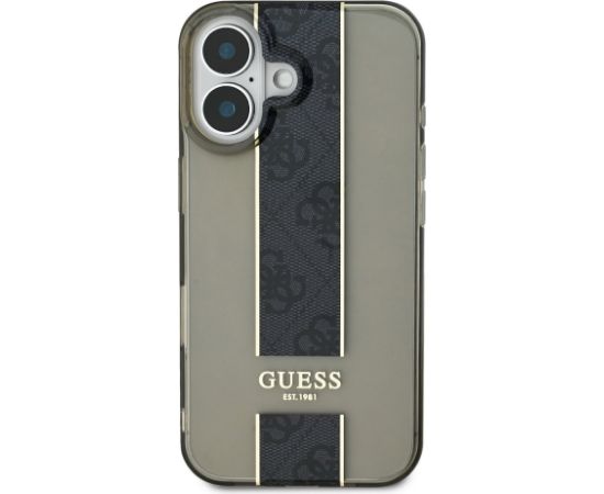 Guess IML Middle 4G Stripe Case Чехол для Apple iPhone 16 Чехлы - альтернативные