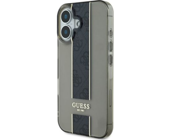 Guess IML Middle 4G Stripe Case Чехол для Apple iPhone 16 Чехлы - альтернативные