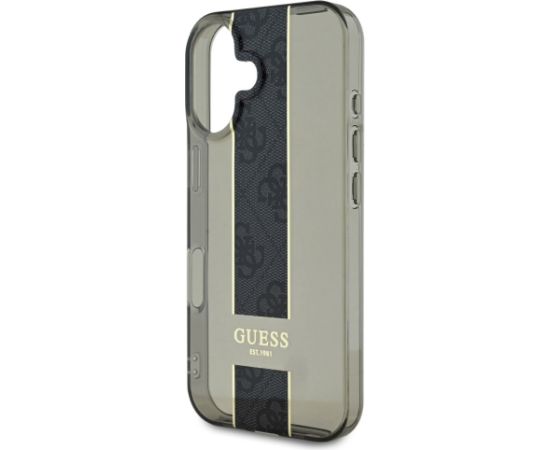 Guess IML Middle 4G Stripe Case Чехол для Apple iPhone 16 Чехлы - альтернативные