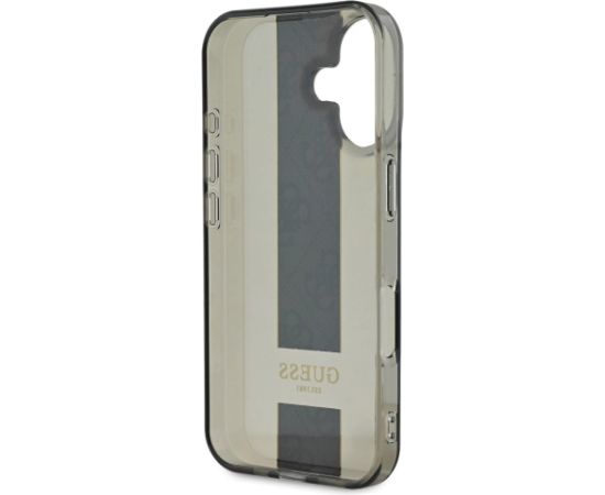 Guess IML Middle 4G Stripe Case Чехол для Apple iPhone 16 Чехлы - альтернативные