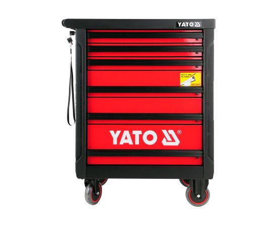 Servisa instrumentu skapis, 6 atvilktnes (177gab.) YT-5530 YATO Darbagaldi un darbnīcu mēbeles 