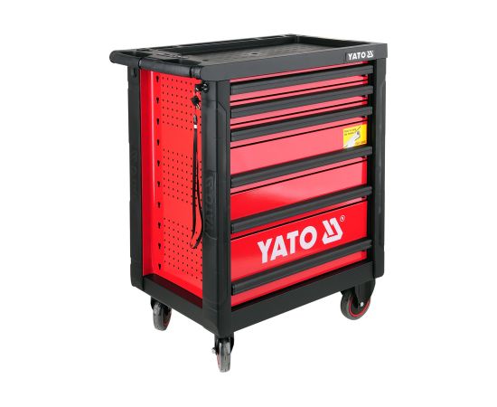 Servisa instrumentu skapis, 6 atvilktnes (177gab.) YT-5530 YATO Darbagaldi un darbnīcu mēbeles 