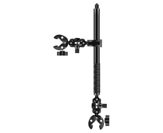 Motorcycle/bicycle mount PULUZ with a single clamp and selfie stick 150 cm Штативы и Аксессуары