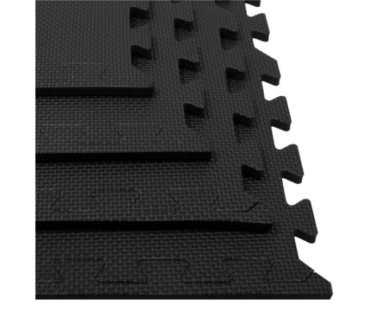 Коврик для тренировок пазл Springos FM0001 60x60 см черный 4 шт. Велосипеды