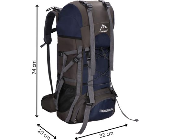 Mugursoma Springos CS0130 90L Mugursomas