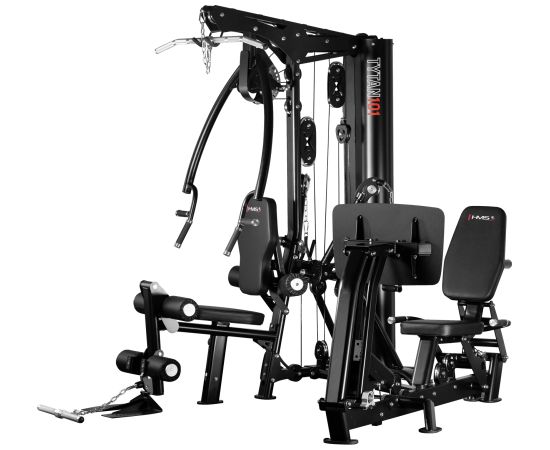 HMS TYTAN 101 Daudzfunkcionālais trenažieris ar kāju opciju komercionālā versija Kompleksie trenažieri