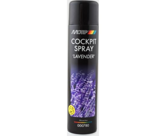 COCKPIT SPRAY LAVENDER 600ml, Motip Смазочные материалы и технические жидкости