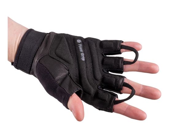 Fitnesa cimdi inSPORTline StrongWrist Plus fitnesa cimdi, saites un jostas