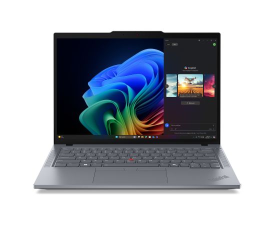 Lenovo ThinkPad T14 Gen 6 Copilot+ Ryzen™ AI 5 PRO 340 256GB SSD 16GB 14" WUXGA (1920x1200) IPS WIN11 Pro GREY Baclkit Keyboard FP Reader 1YW / 21QJ00CRUS Ноутбуки