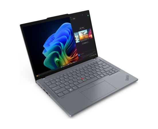 Lenovo ThinkPad T14 Gen 6 Copilot+ Ryzen™ AI 5 PRO 340 256GB SSD 16GB 14" WUXGA (1920x1200) IPS WIN11 Pro GREY Baclkit Keyboard FP Reader 1YW / 21QJ00CRUS Ноутбуки
