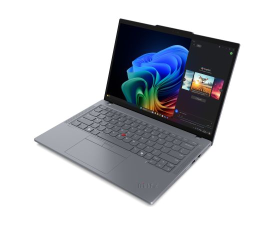 Lenovo ThinkPad T14 Gen 6 Copilot+ Ryzen™ AI 5 PRO 340 256GB SSD 16GB 14" WUXGA (1920x1200) IPS WIN11 Pro GREY Baclkit Keyboard FP Reader 1YW / 21QJ00CRUS Ноутбуки