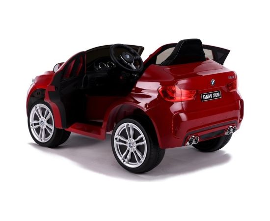 Lean Cars BMW X6 Red Painting - Electric Ride On Car Jaunumi, Bērnu preces