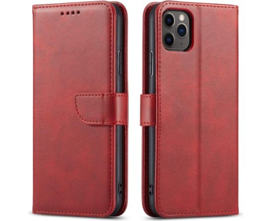 Чехол Wallet Case Xiaomi Redmi A5/Poco C71 (173,45x79,35x8,45) красный Чехлы - альтернативные