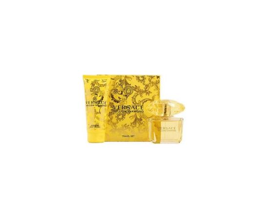 Versace Yellow Diamond Gift Set EDT and 90 ml body lotion 100 ml Yellow Diamond 90ml Dāvanu komplekti
