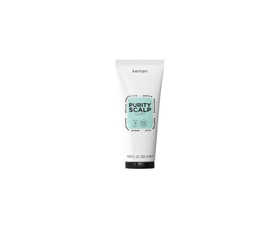 Kemon Purity Scalp Clay - Čisticí jíl pro mastnou pokožku hlavy 200ml Духи и косметика