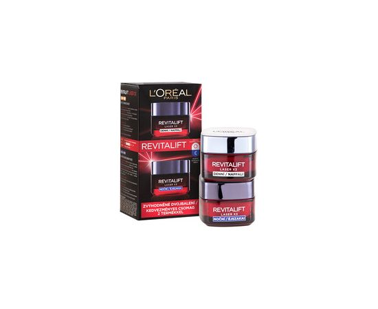 L'oreal Revitalift Laser X3 - Discounted double pack of day and night cream Косметика для тела