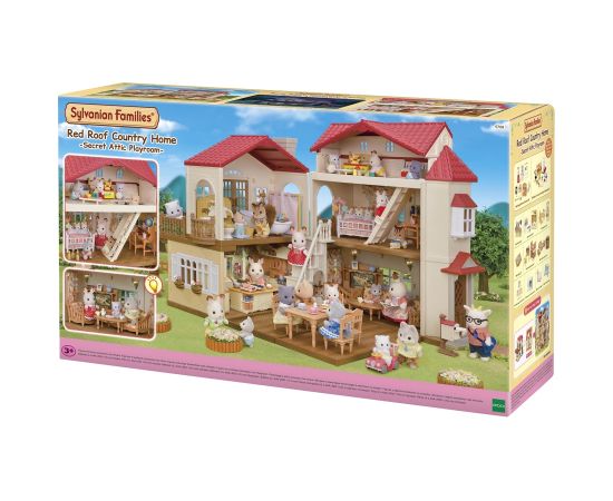 SYLVANIAN FAMILIES Таунхаус с красной крышей Куклы и аксессуары