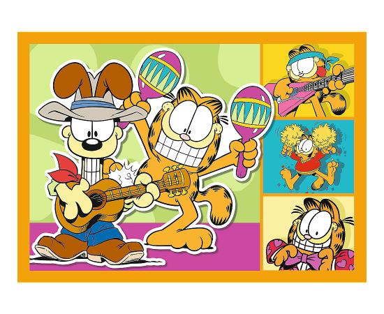 TREFL GARFIELD Комплект пазлов 4в1 Гарфилд Пазлы