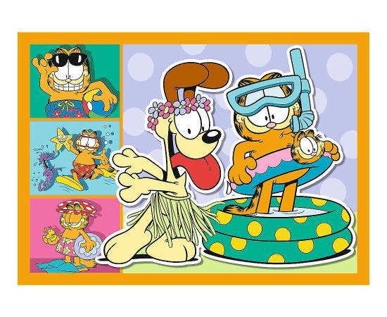 TREFL GARFIELD Комплект пазлов 4в1 Гарфилд Пазлы