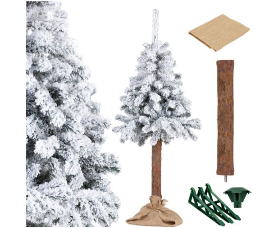 Mākslīgā eglīte ar sniegu Springos CT0201uz stumbra 160cm Mākslīgās egles