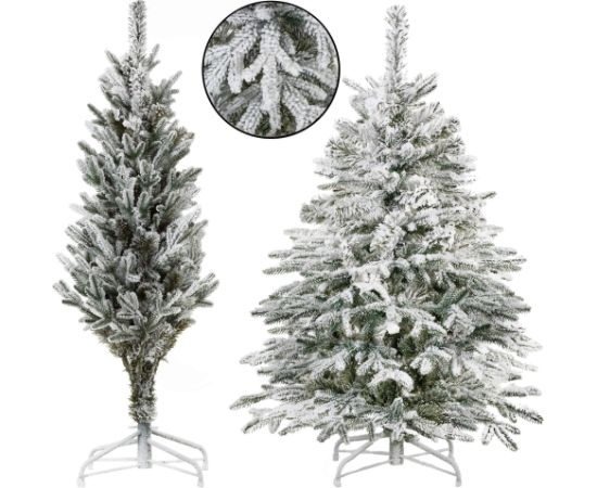 Искусственная ель с искусственным снегом Springos CT0222, LUX 120см Mākslīgās egles