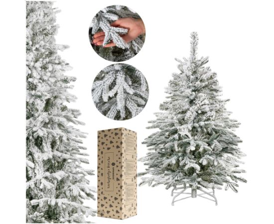 Искусственная ель с искусственным снегом Springos CT0222, LUX 120см Mākslīgās egles