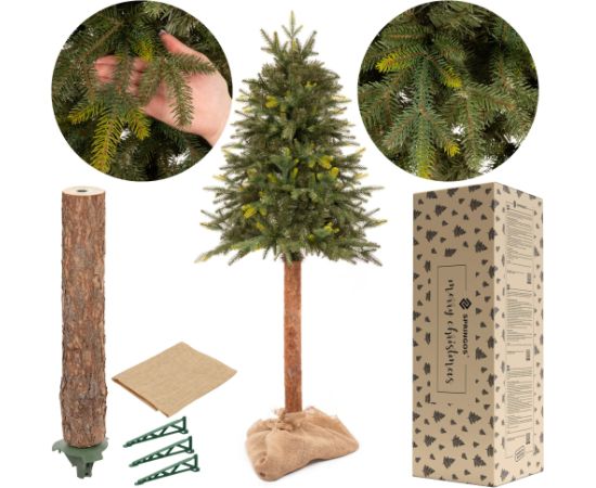 Mākslīgā eglīte uz stumbra Springos CT0198, 150cm Mākslīgās egles