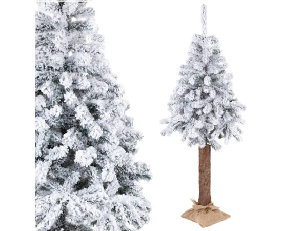 Mākslīgā eglīte ar sniegu Springos CT0202 uz stumbra 180cm Mākslīgās egles