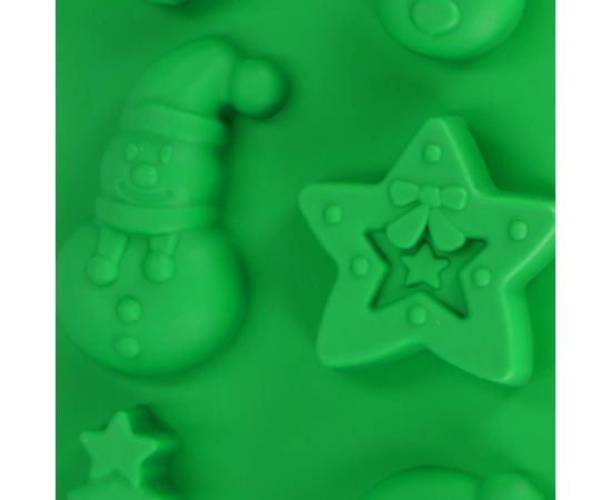 Форма для рождественского печенья, силиконовая форма Springos KI0124 Citi trauki