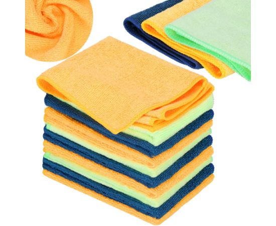 Mikrošķiedras lupatiņas Springos HA7466 10 gab. 30 x 30 cm Dažādi piederumi