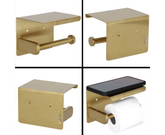 Tualetes papīra turētājs Springos HA5201 Aksesuāri vannas istabām