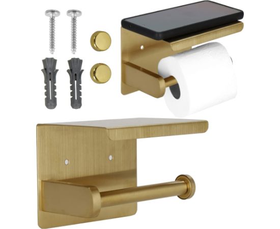 Tualetes papīra turētājs Springos HA5201 Aksesuāri vannas istabām