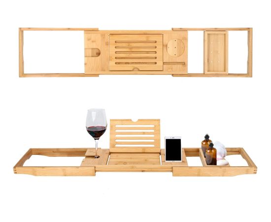 Bambusa vannas plaukts Springos HA1025 Jaunumi, mēbeles, māja