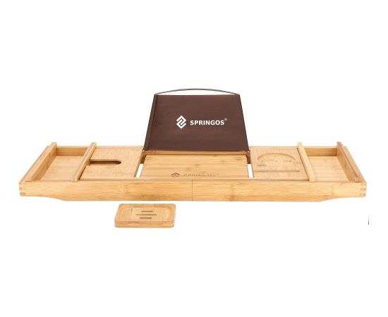 Bambusa vannas plaukts Springos HA1024 Jaunumi, mēbeles, māja