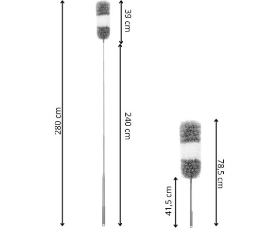 Teleskopiskā putekļu birste Springos HA7465 Dažādi piederumi