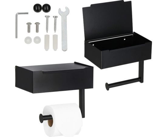 Держатель для туалетной бумаги с полкой Springos HA7331 Аксессуары для ванной