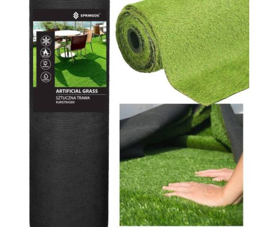 Искусственная трава Springos GA0044 ширина: 1м x 1м Новости, мебель, дом