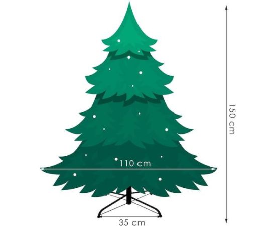 Ziemassvētku eglīte Springos CT0158 150cm Mākslīgās egles
