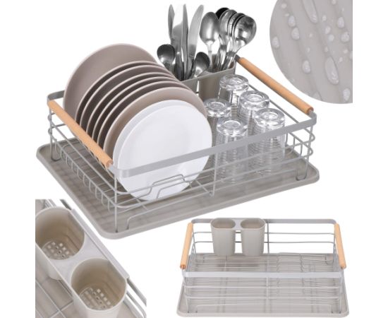 Сушилка для посуды Springos KI0136 42x31x13,5 см Citi trauki