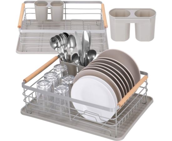 Сушилка для посуды Springos KI0136 42x31x13,5 см Citi trauki