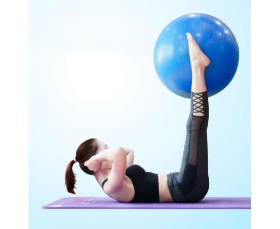 Мяч для упражнений с насосом Springos FB0009 85см Велосипеды