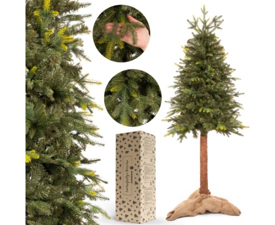 Mākslīgā eglīte Springos CT0199, PRIEDE UZ STUMBRA 180 CM Mākslīgās egles